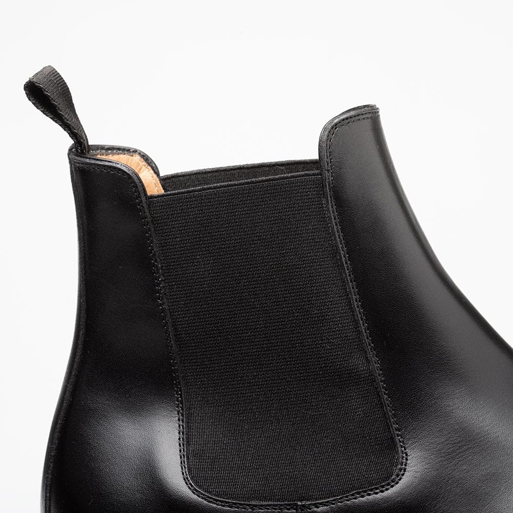 Mezlan Men's Cervantes Chelsea Boots – Hand-Stained Calfskin, Rubber Sole, Memory Foam Insole – Handmade in Spain