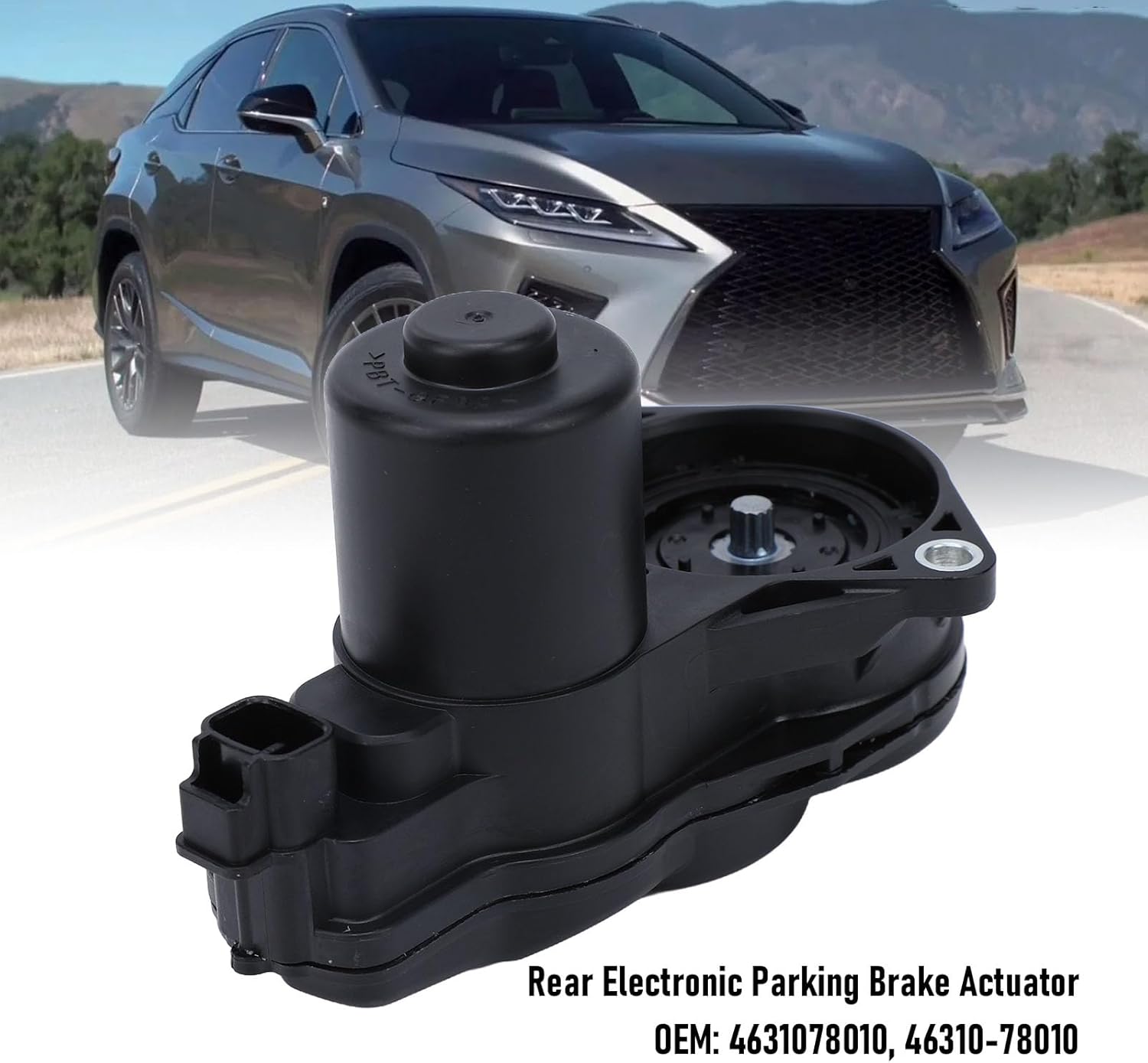 Jonlaki Rear Electronic Parking Brake Actuator Motor 4631078010 Replacement for NX200t 2015-2017 Long Lifespan