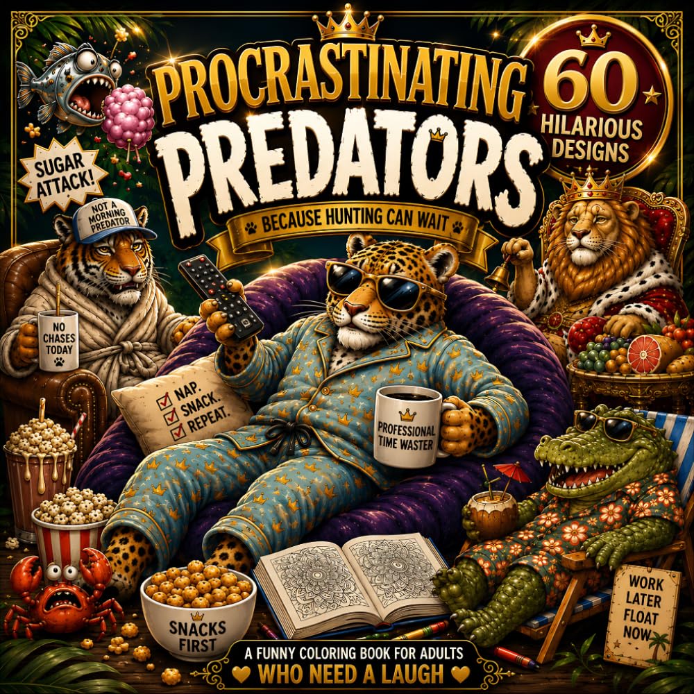 Procrastinating Predators: 60 Hilarious Wild Animals Doing Absolutely Nothing