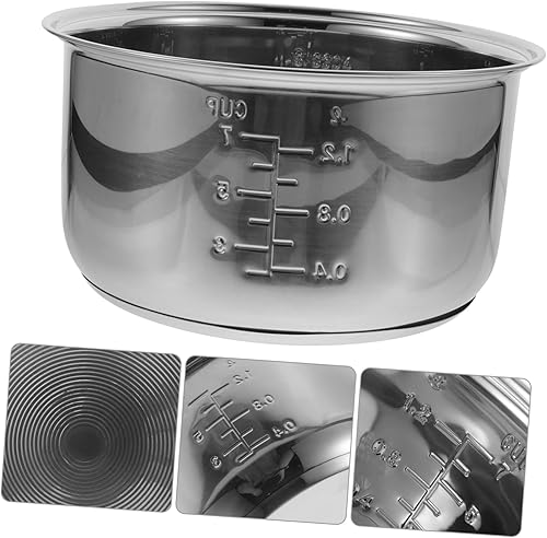 Miniatura 7 de Arrocera Arroz Liner utensilios de cocina japoneses arroz arroz japonés de acero inoxidable arroz interior olla de cocción interior de arroz tanque