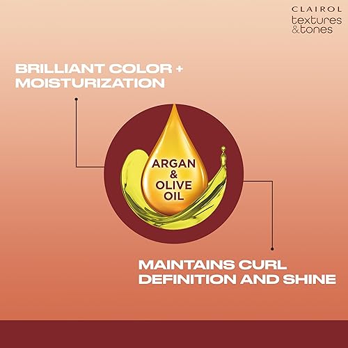 Miniatura 8 de Clairol Textures & Tones - Tinte permanente para el cabello, color rubio miel 6G, paquete de 1 unidad