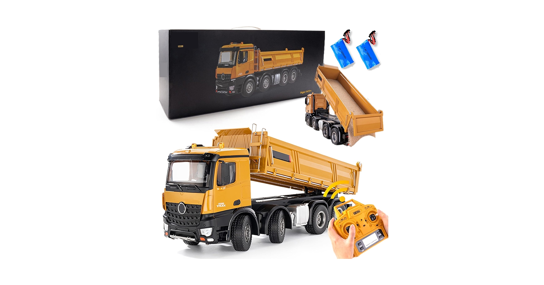 Amazon.com: Ssccgym 12-Channels 20-Inch Remote Control Dump