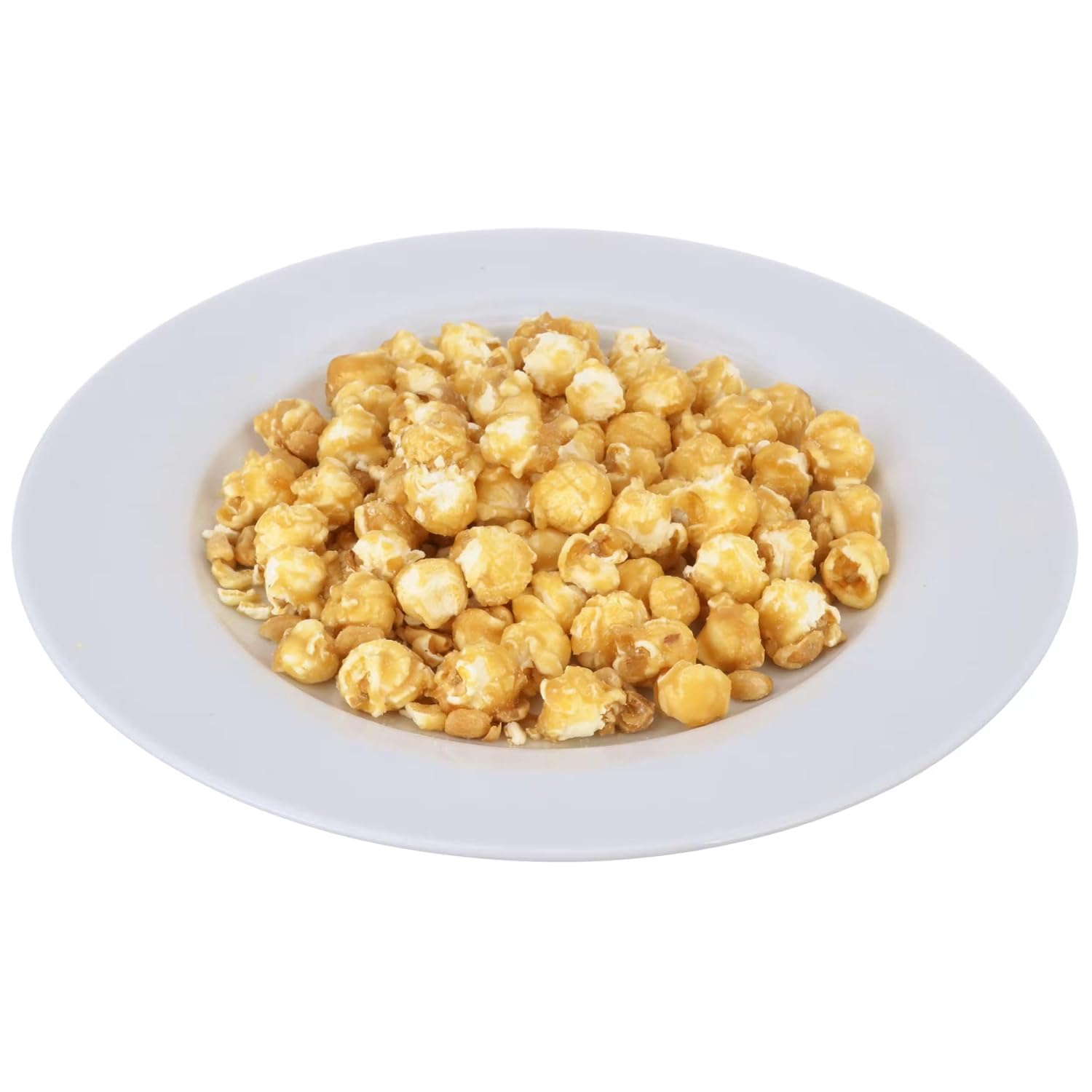 Crunch 'n Munch Buttery Toffee Popcorn & Peanuts, 3.5 oz (Pack of 3) with By The Cup Bag Clip