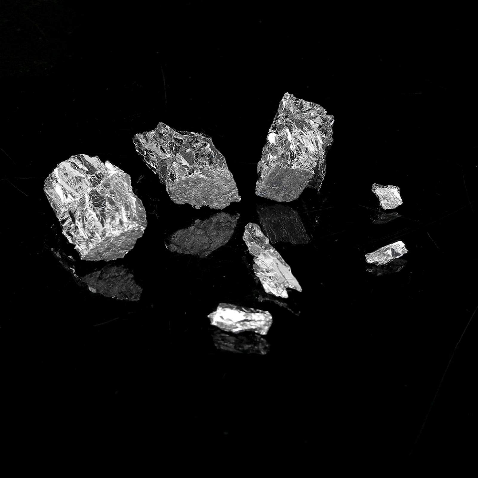 Bismuto, Chacerls 100 g di lingotto di metallo bismuto pezzo di cristallo puro al 99,99% per la produzione di cristalli