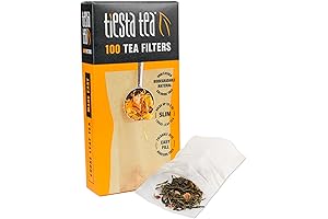 Disposable Loose Leaf Tea Filters for Fiesta Tea Delight