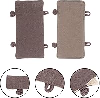 Vista 2 de UPKOCH Juego de 2 fundas de mango para hervidor de té, de tela vintage, soportes para mango de sartén de olla, fundas antideslizantes