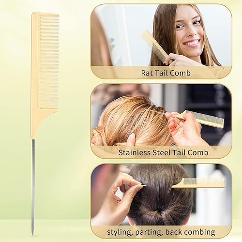 Miniatura 3 de BRUSHZOO - Cepillo desenredante con peine para peinar el cabello, cepillos para el cabello para mujeres, hombres y niños, cabello rizado, juego de