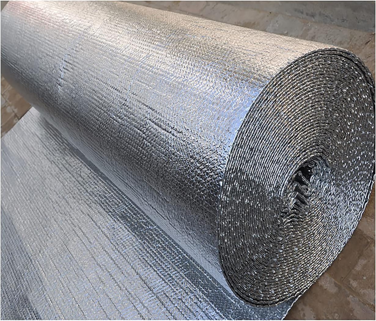 Thermal Insulation foil, Waterproof foil Film Household car foil shed roof Insulation for Floors, Roofs, garages(25m)