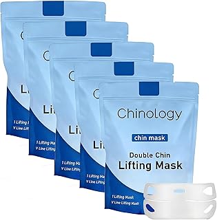 Máscara de elevación de doble barbilla, masca...