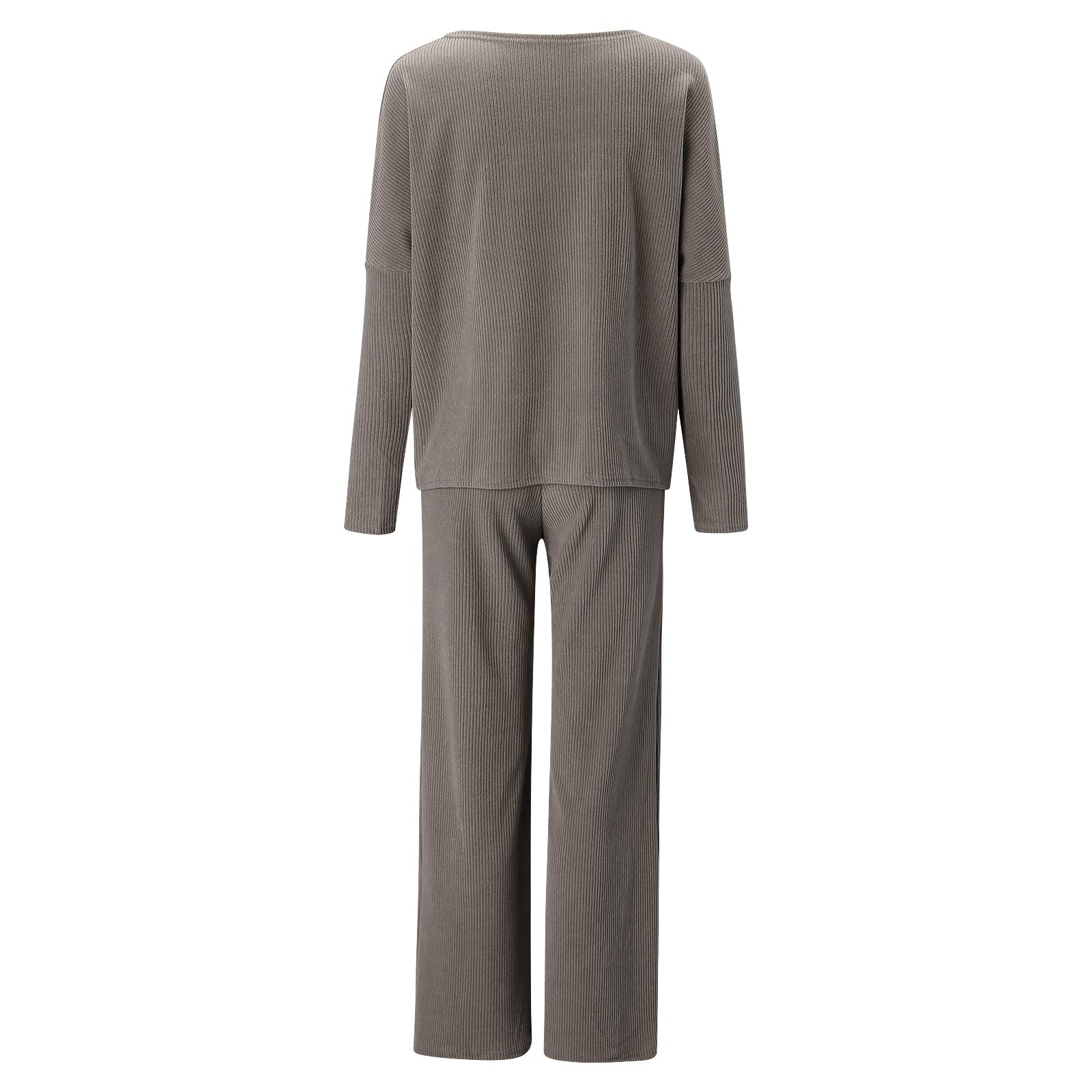Jogginganzug Damen Glitter Jumpsuit Outfit Sweatsuits Sets Lange Hose Loungewear Workout Athletic Trainingsanzüge Pullover Wideleg Pants Set Damen Hausanzug