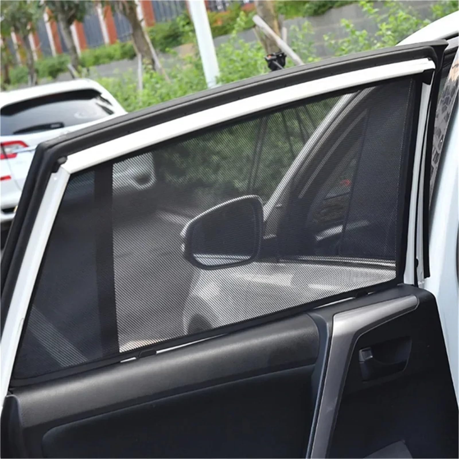 Parasole de Auto Per Volvo Per V90 2017 2018 2019 2020 2021 2022 2023 | Parabrezza anteriore in rete con tenda parasole magnetica personalizzata per finestrino dell'auto(BACK WINDOW)