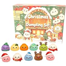 Squishy Advent Calendar 2026, 24-Days Christmas Countdown Calendar