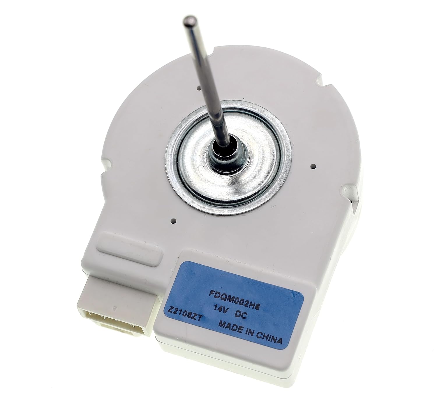 FDQM002H6 Refrigerator Freezer Fan Motor Compatible with Samsung Refrigerator, DC 14V Shaft Length:55mm Size:75 * 60 * 20mm Warranty: 3-Year.