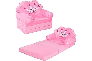 MOONBEEKI Kids Foldable Sofa Bed: The Perfect Couch Bed for Your Little Princess