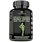 THE ENCLARE NUTRITION Colon Cleanse 15 Day Gut Cleanse Pills - Colon Cleanser for Women & Men - Psyllium Probiotic Laxatives for Constipation, Bloating Relief, Detox Cleanse Weight Loss Support (1)