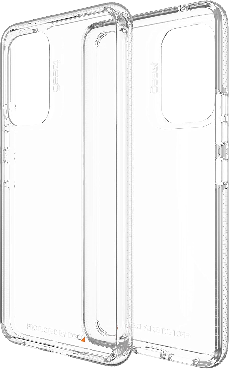 ZAGG Gear4 Crystal Palace D30 Protective Case for Samsung Galaxy A53, 5G, Full Coverage, Shockproof, Wireless Charging, MagSafe, (Clear)