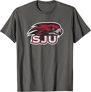 Saint Josephs University Hawks Distressed Primary T-Shirt