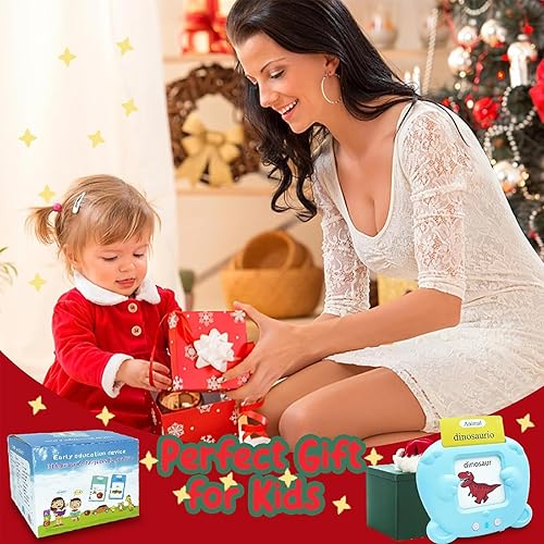 Miniatura 6 de Juguetes para niños pequeños, tarjetas didácticas en español, 224 palabras visuales, juguetes de terapia del habla de bolsillo, tarjetas flash