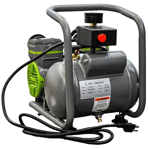 Quiet Oil Free Air Compressor Portable product photo (Air Compressors) — ScooterReviewPro review