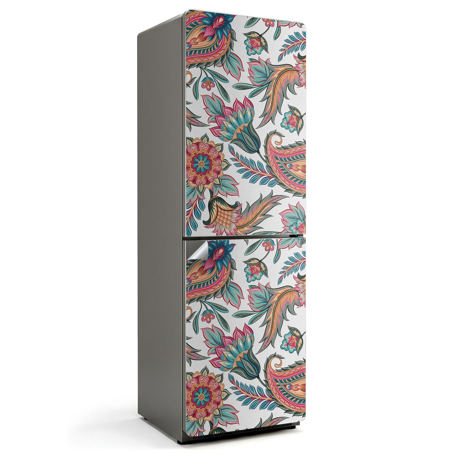 Vinilo para frigorífico de 60x190 cm decorativo impermeable y resistente