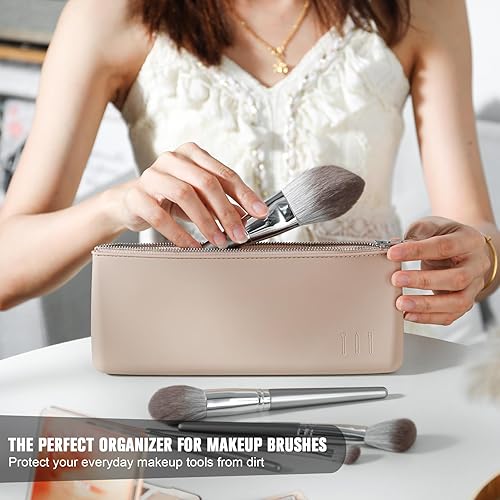 Miniatura 2 de FERYES Bolsas de cosméticos, cierre Caqui