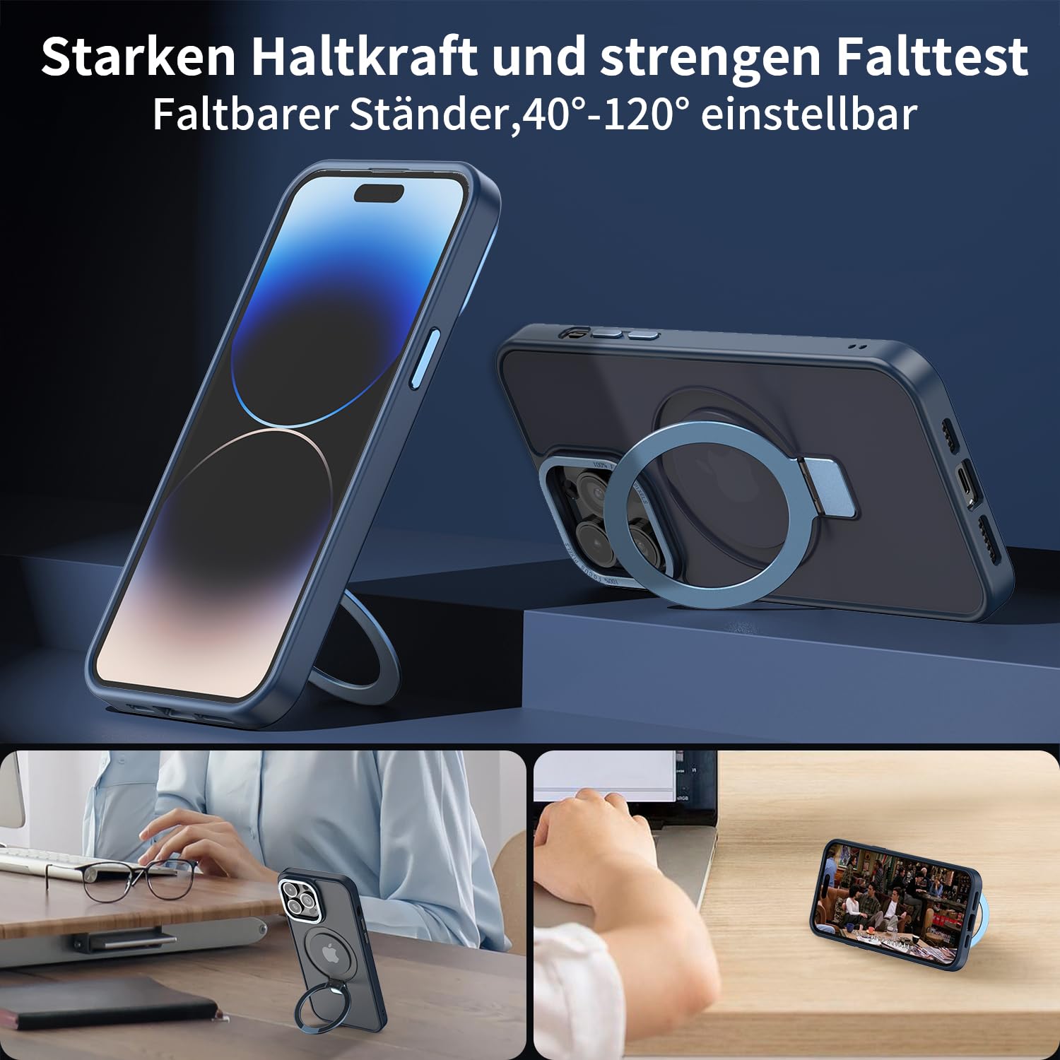 Amazon.co.jp: cDraFixit iPhone14Pro ケース MagSafe対応 耐衝撃