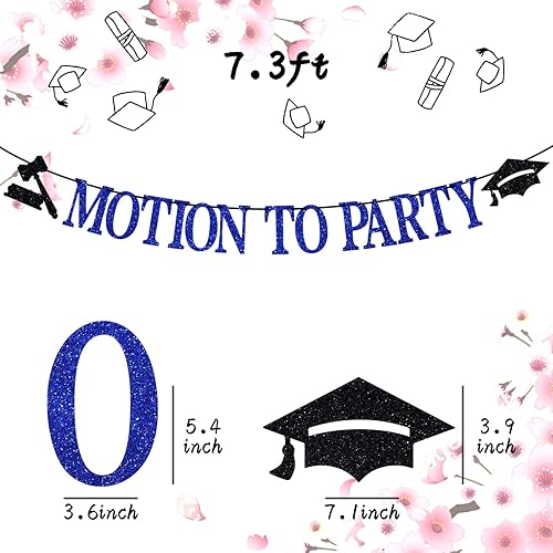 Miniatura 2 de Cartel de moción para fiesta, abogado de felicitaciones/Born to Arge, suministros de decoración de fiesta de graduación, suministros de decoración