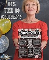 Vista 394 de Lone Star Art 66ª Reunión de Graduados (Sesenta y seis) Decoración en Oro - Recordando El Año - Clase de 1959 - Póster Sin Marco de 11x14 - Globos