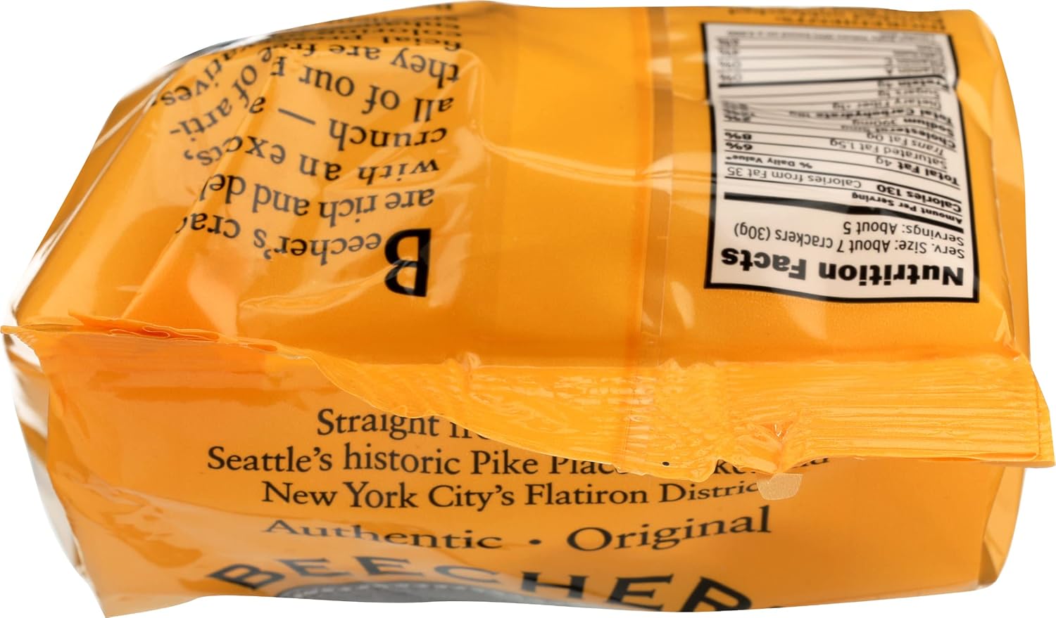 Beecher's Cracker Cheese Flagship 5 oz (Pack of 12)