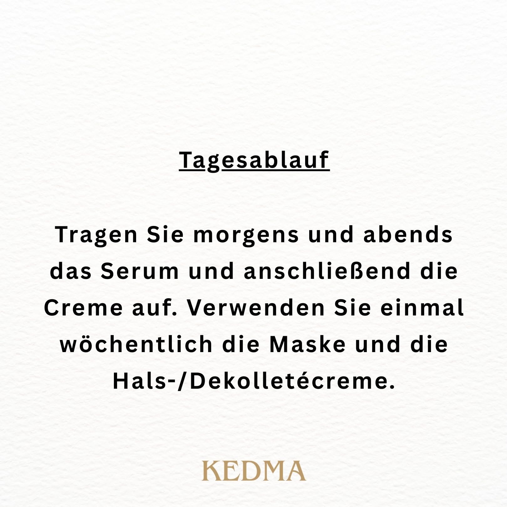 KEDMA - Kollagen-Gesichtspflege-Set - 4 Produkte - 4 Produkte | Kollagen-Set mit Maske, Creme, Serum und Halscreme spendet Feuchtigkeit und unterstützt die Hautfestigkeit.