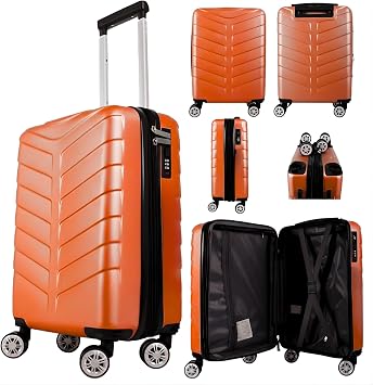 40x25x20cm Ryanair Underseat Cabin Suitcase with Removable Wheels   Soft Shell Carry On Trolle Lightweight Spinner Luggage Underseat Cabin Trolley Detachable Wheels 1626