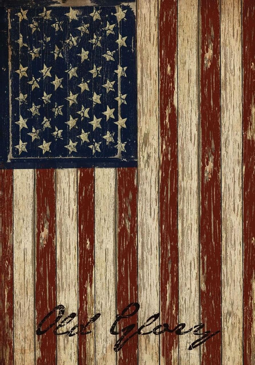 Briarwood Lane I Love America Patriotic House Flag