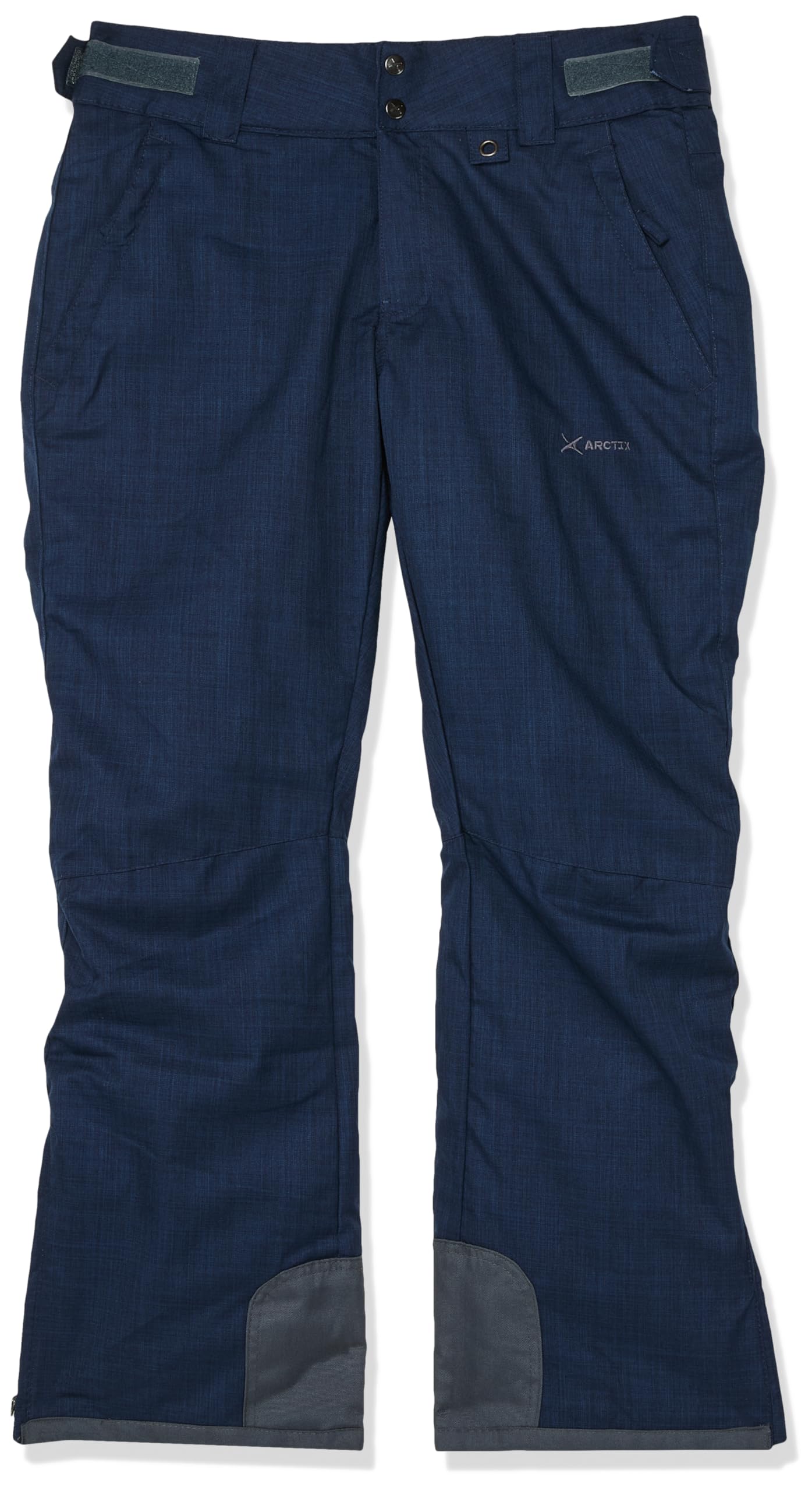 Arctix Women's Insulated Snow Pants, Blue Melange, Large/31 Inseam