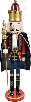 36 Inch Nutcracker King with Cape