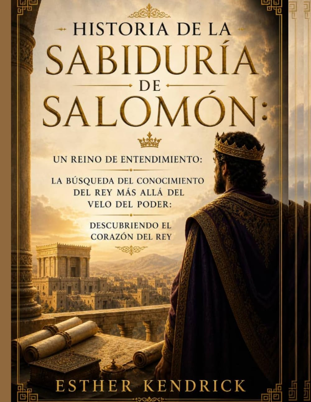 HISTORIA DE LA SABIDURÍA DE SALOMÓN:: Un reino de entendimiento: La búsqueda del conocimiento del rey más allá del velo del poder: Descubriendo el corazón del rey