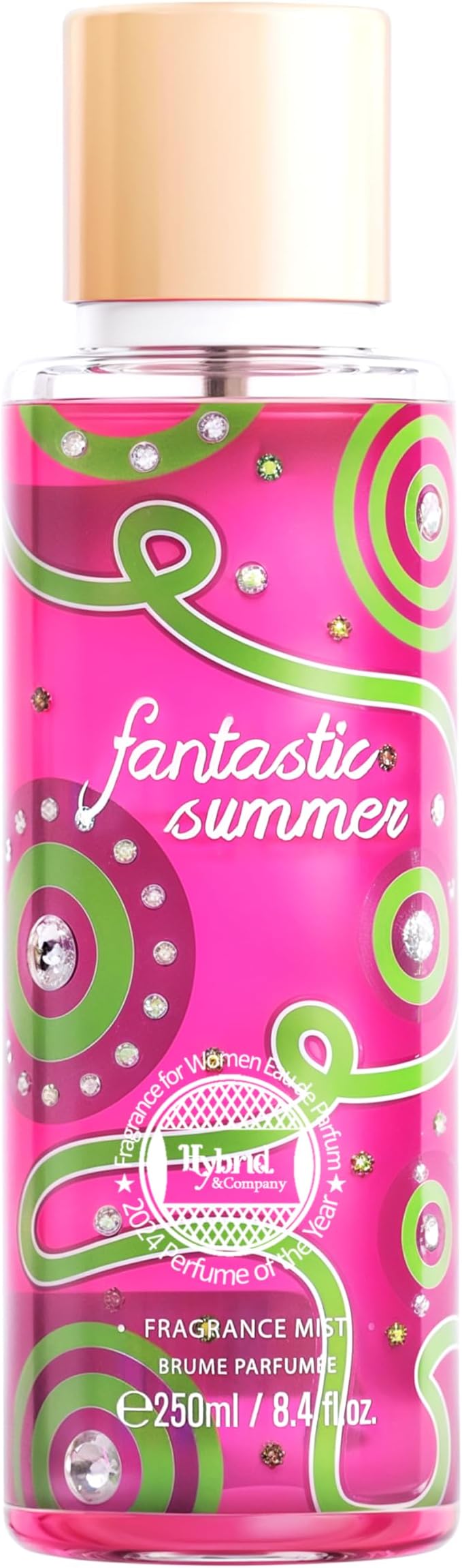 Hybrid & Company Women Fantastic Summer Fantasy Body Fragrance Mist Brume Parfumee 250Ml