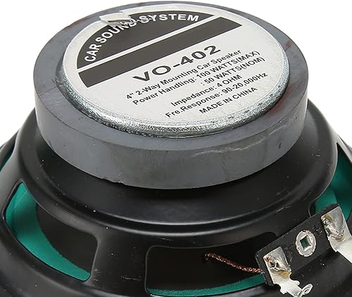 Miniatura 9 de Altavoces de coche, 100W 4 pulgadas altavoz de coche, desgaste de alta fidelidad coaxial altavoz para sistemas de sonido de coche