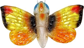 CCPJAPAN Middle Size Series Godzilla EX 7th Series Mothra 1992 Standard Clear Version, Approx. 5.9 inches 150 mm, PVC Pre-painted Complete Vinyl Figure
