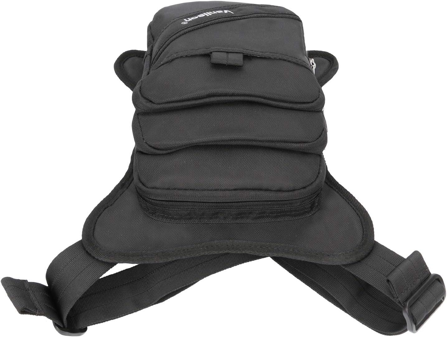 Polyester Leg Bag Thigh Pack Purse Tactical Fanny Leg Pouch Bag Motrocycle Bag Waterproof Black