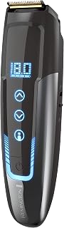 Remington MB4700 Smart Beard Trimmer: 175 Precision Lengths, Memory Settings, Digital Touchscreen, 50 Min Cordless