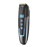 Remington MB4700 - Recortadora de barba inteligente con ajustes de memoria y pantalla táctil digital, recargable para uso inalámbrico