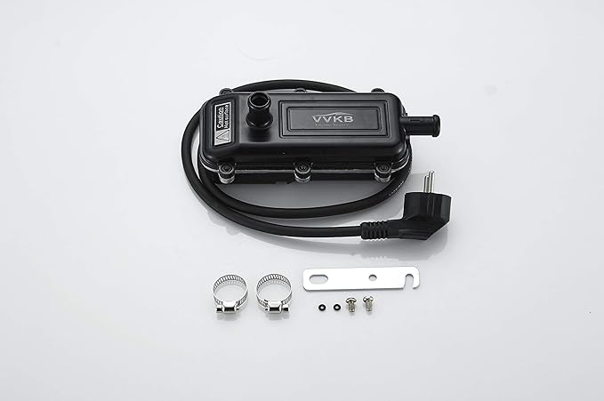 Titan P3 coolant heater with built-in thermostat and IPX4 sealing