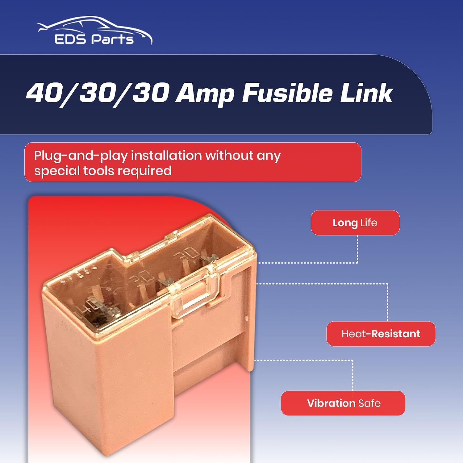 New OEM 24370C9902 24370-C9902 | 40/30/30 Amp Fusible Link Altima Rogue Pathfinder G35 etc