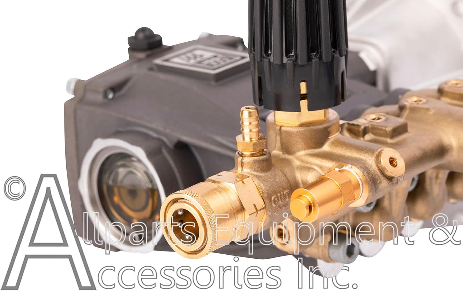 DW3635 AAA OEM Horiztonal Triplex Plunger Pump 3600 Max PSI, 3.5 GPM, 1" Hollow Shaft Compatible with Simpson, DeWalt, MI-T-M, and other major pressure washer brands