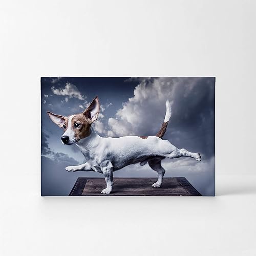 Vista 96 de Smile Art Design Border Collie Bulldog Rottweiler Cachorro Persa Gatito Animal Lienzo Impresión Arte de Pared Pet Cat Dog Lover Sala Dormitorio