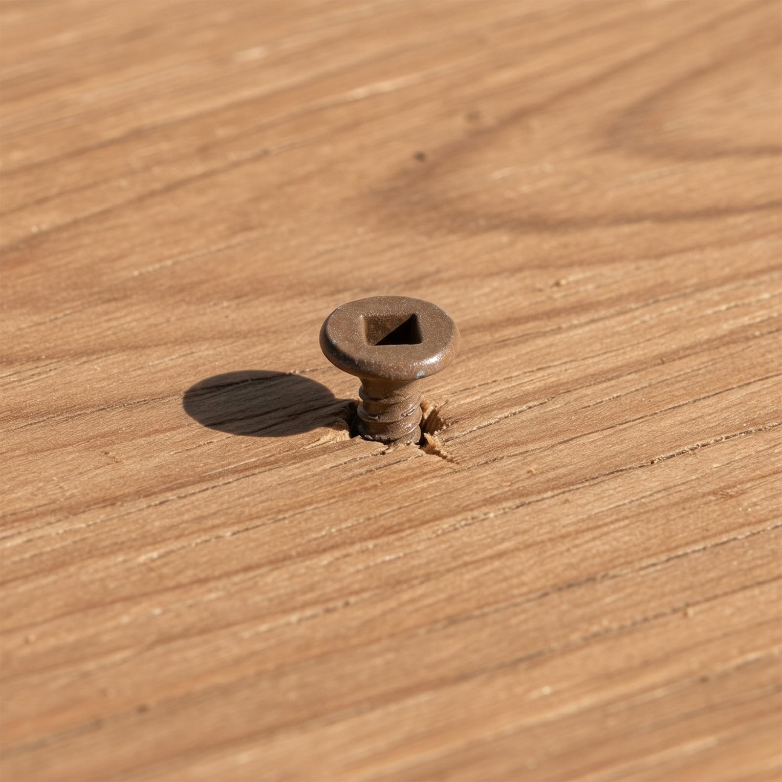 Shimeyao Confezione da 800 viti zincate a testa quadrata a L da 6,3 cm, resistenti per legno, per recinzioni, ponti e progetti in legno, confezione da 8