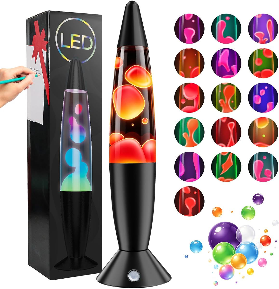17 Color Changing Liquid Motion Lamp