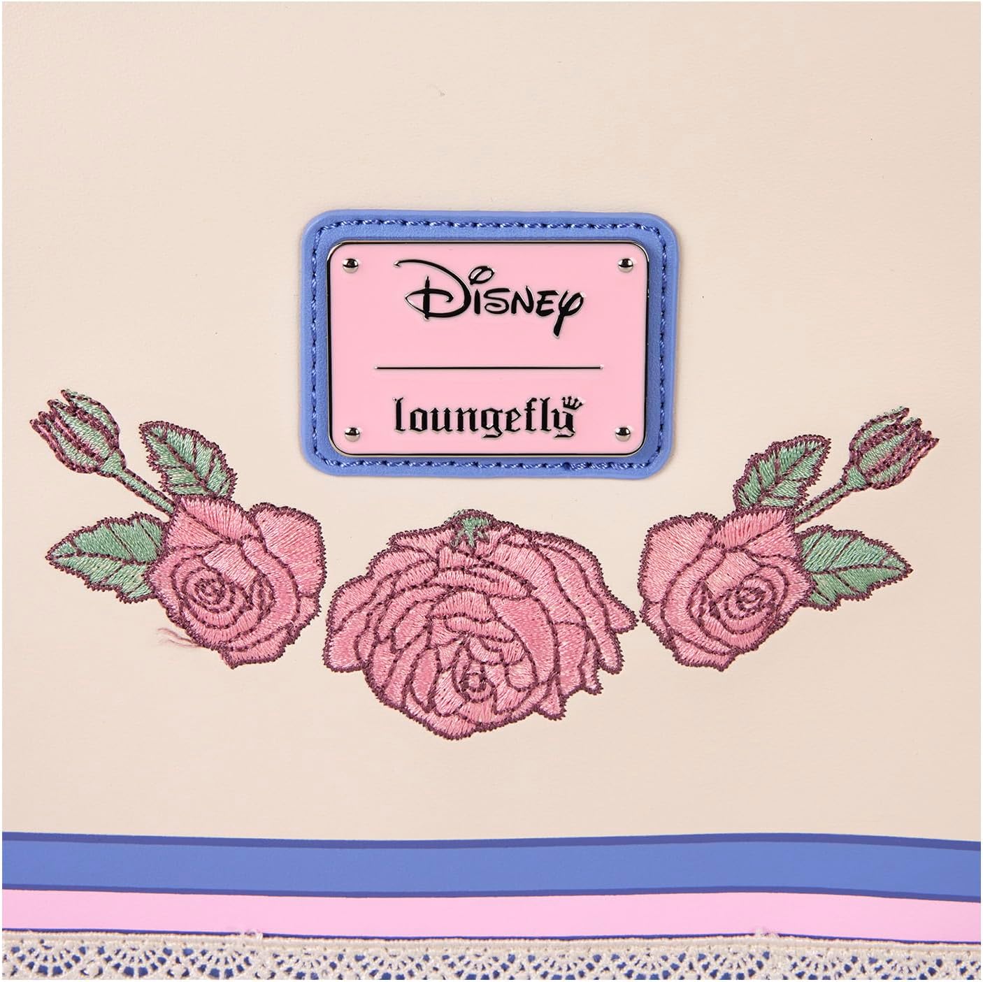 Loungefly Disney Minnie Floral and Lace Ears Crossbody Bag