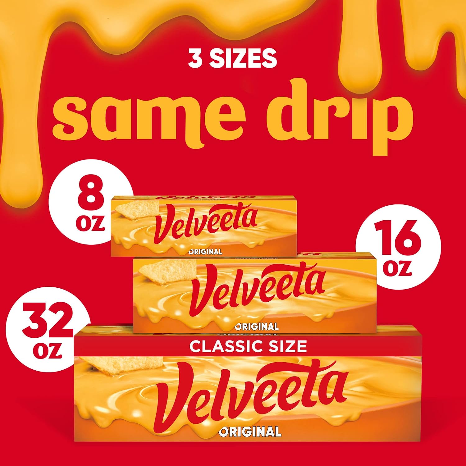 Velveeta Original Melting Cheese (16 oz Block)