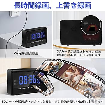 【新品】時計型カメラ 140°広角 1080P高画質 バッテリー内蔵 Amazon.co.jp: CYI 小型カメラ 時計型カメラ 140°広角 スマホ